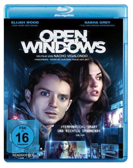 Open Windows (Blu-ray), Blu-ray Disc
