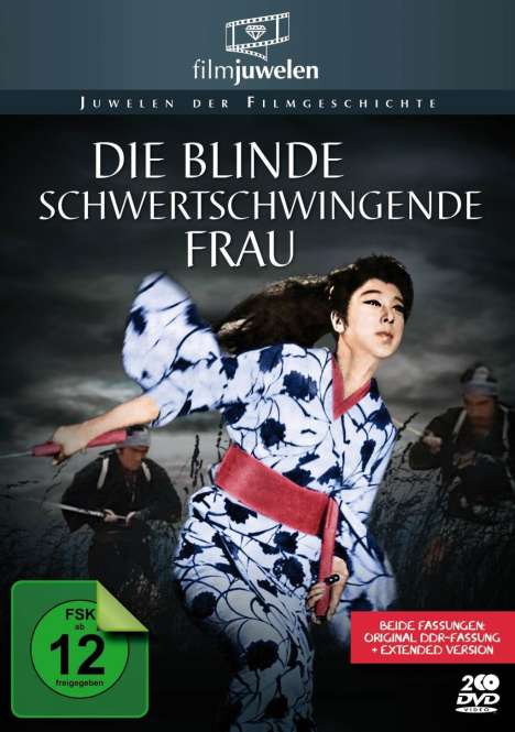 Die blinde schwertschwingende Frau, 2 DVDs
