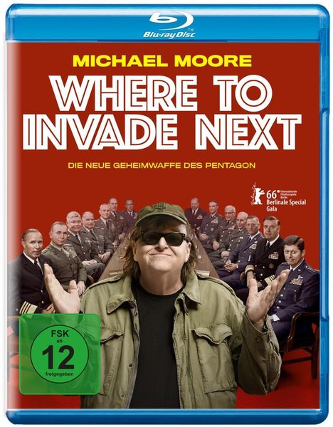 Where to invade next (Blu-ray), Blu-ray Disc