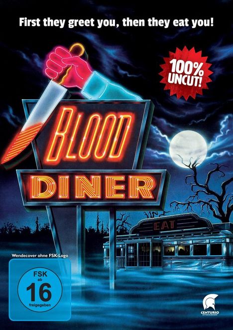 Blood Diner, DVD
