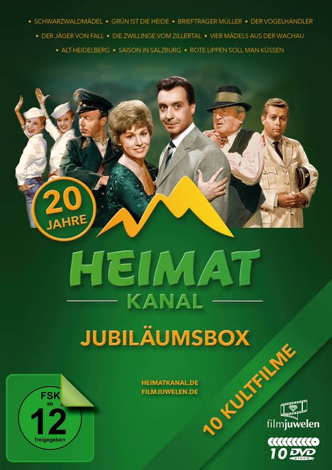 Heimatkanal - Jubiläumsedition, 10 DVDs