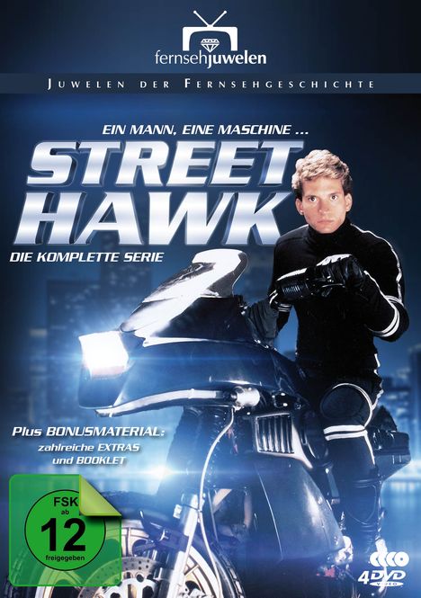 Street Hawk (Komplette Serie), 4 DVDs