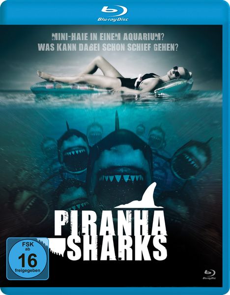 Piranha Sharks (Blu-ray), Blu-ray Disc