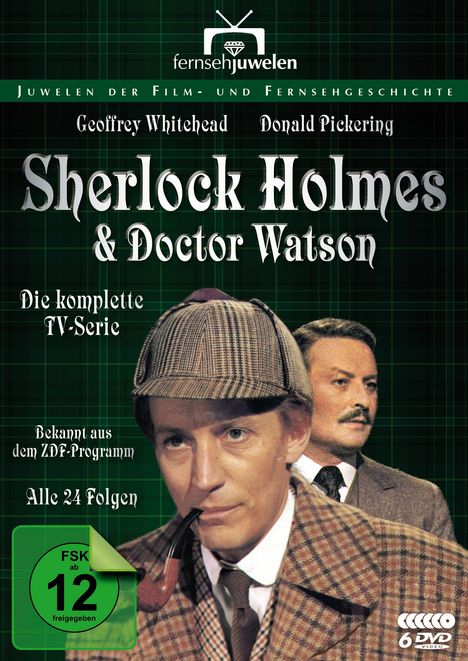 Sherlock Holmes und Dr. Watson (Komplettbox), 4 DVDs