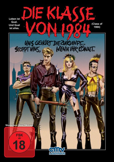 Die Klasse von 1984, DVD