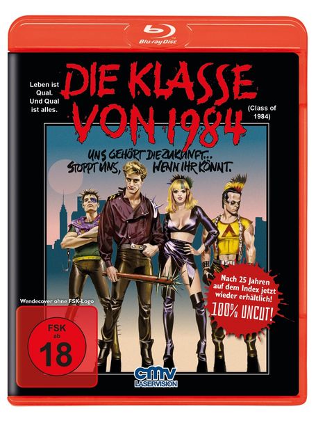 Die Klasse von 1984 (Blu-ray), Blu-ray Disc