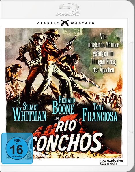 Rio Conchos (Blu-ray), Blu-ray Disc