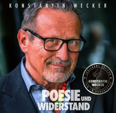 Konstantin Wecker: Poesie und Widerstand (Limited-Edition), 4 CDs und 1 DVD