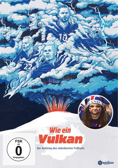 Wie ein Vulkan - Der Aufstieg des isländischen Fussballs (OmU), DVD