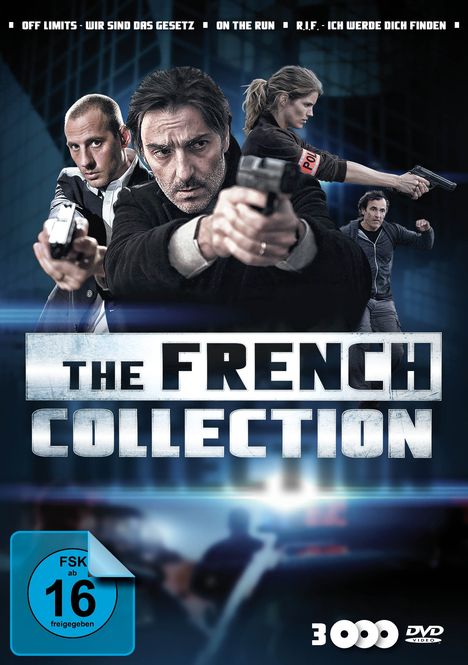 The French Collection: Off Limits / On the Run / R.I.F., 3 DVDs