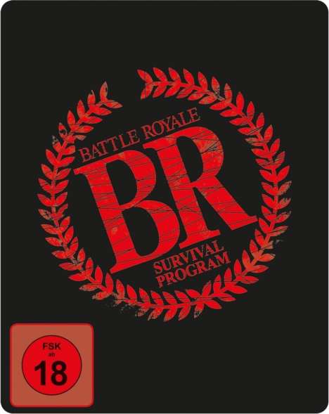 Battle Royale (Blu-ray &amp; DVD im Steelbook), 1 Blu-ray Disc und 3 DVDs