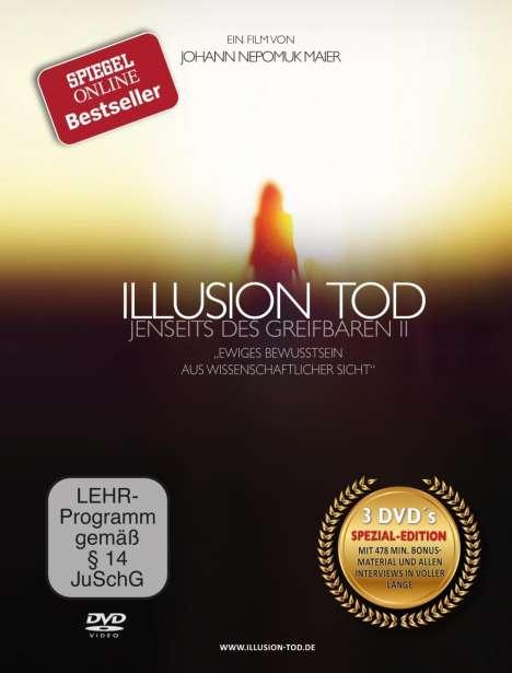 Illusion Tod - Jenseits des Greifbaren II (Special Edition), 3 DVDs