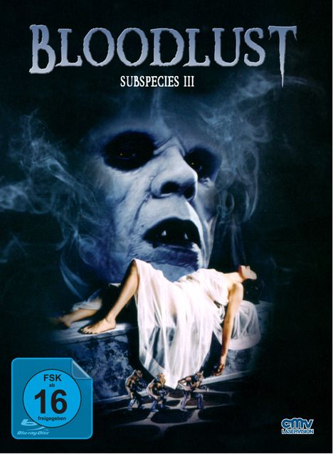 Bloodlust - Subspecies 3 (Blu-ray &amp; DVD im Mediabook), 1 Blu-ray Disc und 1 DVD