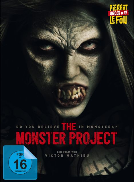 The Monster Project (Blu-ray &amp; DVD im Mediabook), 1 Blu-ray Disc und 1 DVD