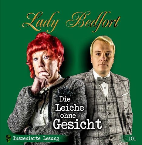 Lady Bedfort 101: Die Leiche ohne Gesicht, 2 CDs
