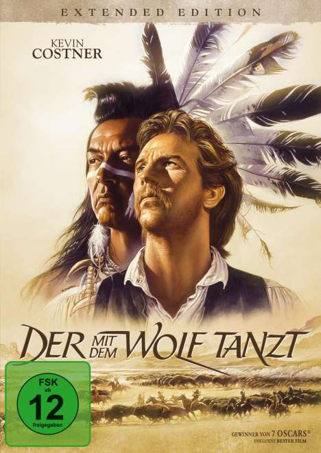 Der mit dem Wolf tanzt (Extended Edition), 2 DVDs