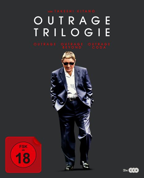 Outrage 1-3 (Blu-ray im Digipak), 3 Blu-ray Discs