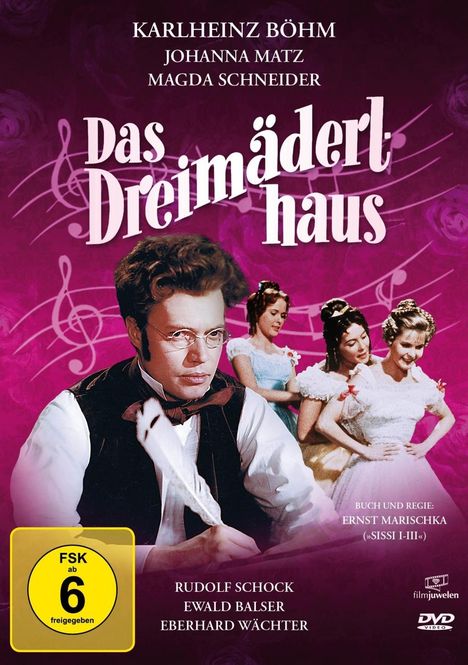 Das Dreimäderlhaus, DVD