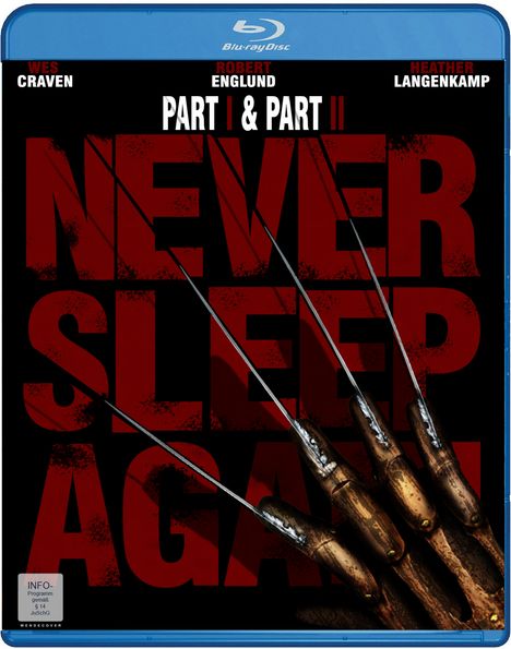 Never sleep again 1&2 (Special Edition) (Blu-ray), 2 Blu-ray Discs