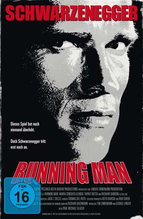 Running Man (Limited Collector's Edition im VHS-Design) (Blu-ray), 2 Blu-ray Discs