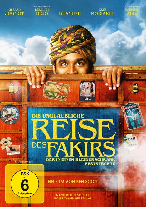 Die unglaubliche Reise des Fakirs, der in einem Kleiderschrank feststeckte, DVD