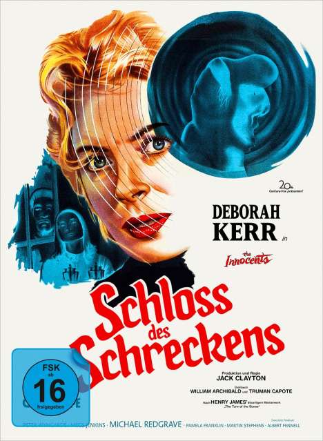 Schloss des Schreckens (1961) (Blu-ray &amp; DVD im Mediabook), 1 Blu-ray Disc und 1 DVD