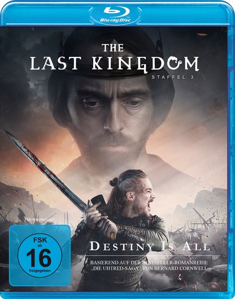 The Last Kingdom Staffel 3 (Blu-ray), 4 Blu-ray Discs