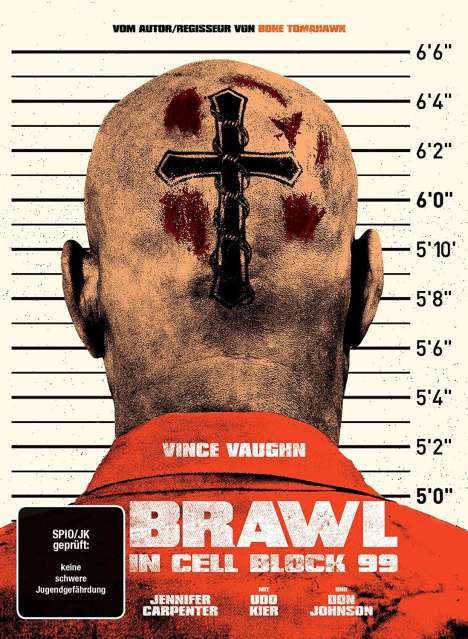 Brawl in Cell Block 99 (Blu-ray &amp; DVD im Mediabook), 1 Blu-ray Disc und 1 DVD