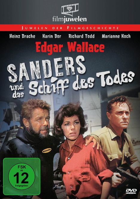 Sanders und das Schiff des Todes, DVD