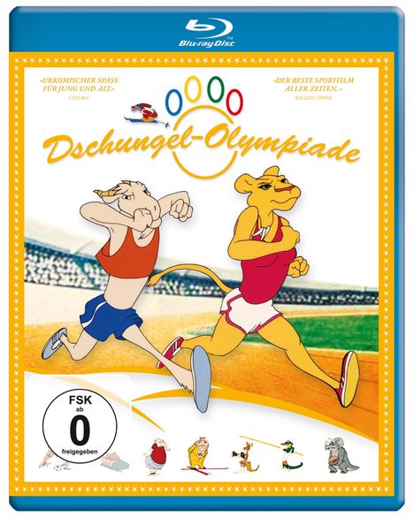 Dschungel-Olympiade (Blu-ray), Blu-ray Disc