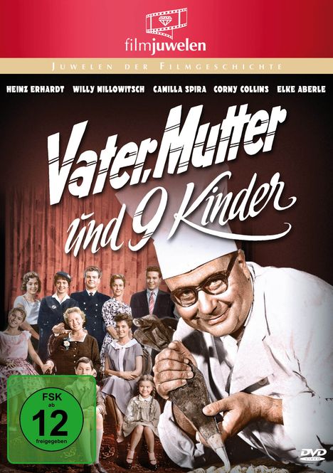 Vater, Mutter und neun Kinder, DVD