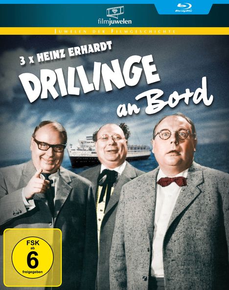 Drillinge an Bord (Blu-ray), Blu-ray Disc