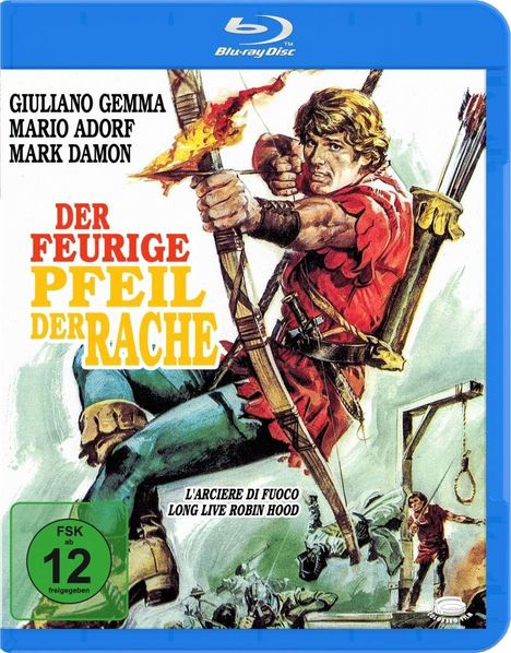 Der feurige Pfeil der Rache (Blu-ray), 1 Blu-ray Disc und 1 DVD