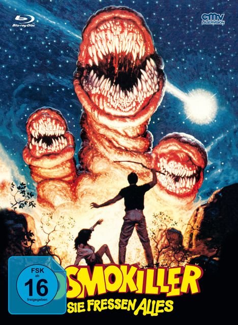 Kosmokiller (Blu-ray &amp; DVD im Mediabook), 1 Blu-ray Disc und 1 DVD