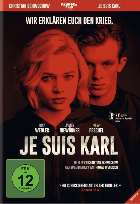 Je Suis Karl, DVD