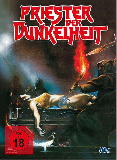 Priester der Dunkelheit (Blu-ray &amp; DVD im Mediabook), 1 Blu-ray Disc und 1 DVD