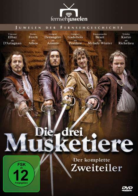 Die drei Musketiere (2005), DVD