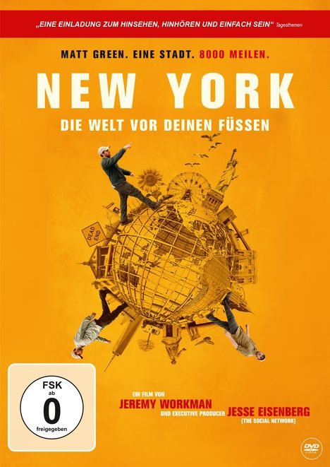 New York - Die Welt vor Deinen Füßen, DVD