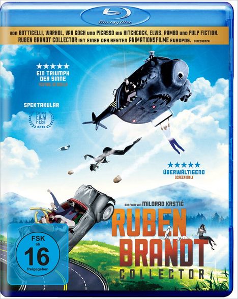 Ruben Brandt, Collector (Blu-ray), Blu-ray Disc