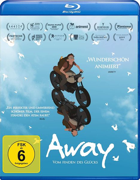 Away - Vom Finden des Glücks (Blu-ray), Blu-ray Disc