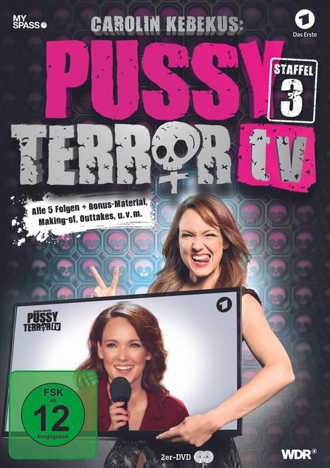 Carolin Kebekus: Pussy Terror TV Staffel 3, 2 DVDs