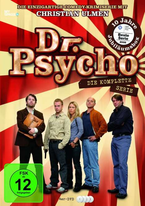 Dr. Psycho (Komplette Serie), 4 DVDs