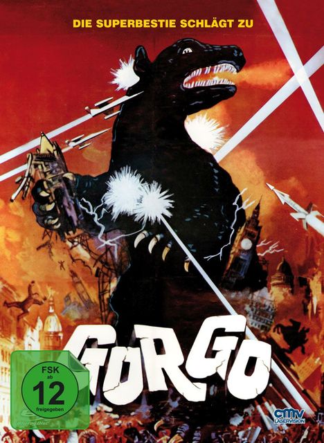 Gorgo (Blu-ray &amp; DVD im Mediabook), 1 Blu-ray Disc und 1 DVD