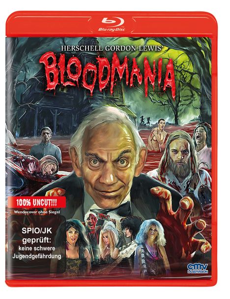 BloodMania (2017) (Blu-ray), Blu-ray Disc
