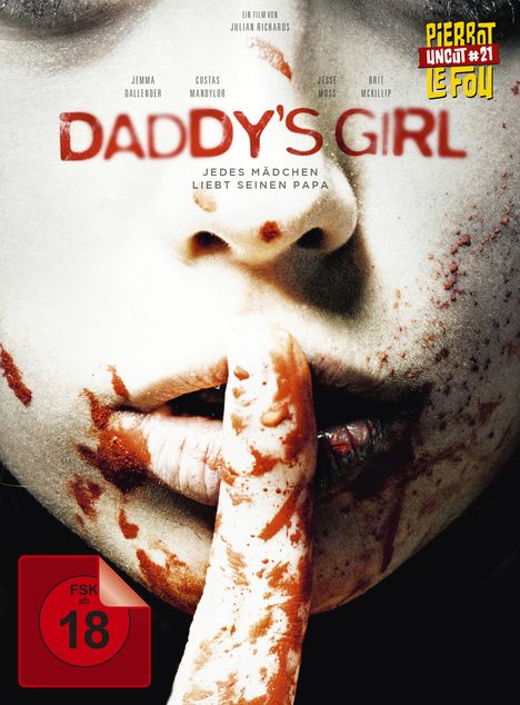 Daddy's Girl (2018) (Blu-ray &amp; DVD im Mediabook), 1 Blu-ray Disc und 1 DVD