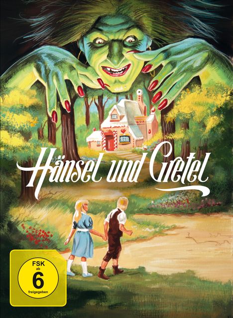 Hänsel und Gretel (1987) (Blu-ray &amp; DVD im Mediabook), 1 Blu-ray Disc und 1 DVD
