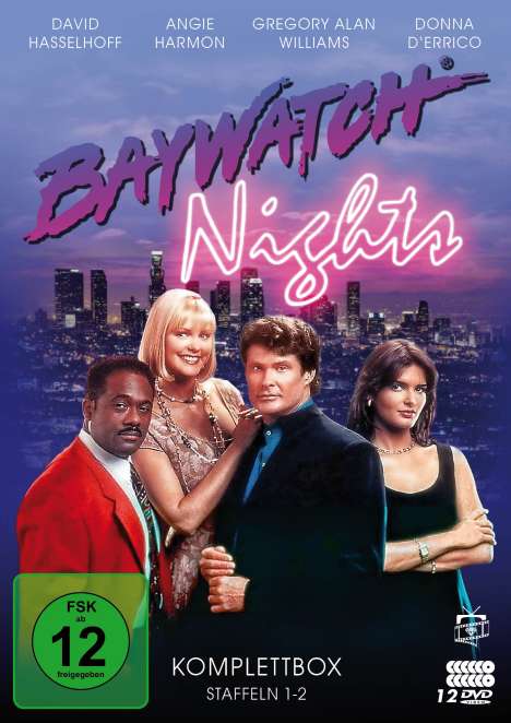 Baywatch Nights (Komplettbox Staffel 1-2), 12 DVDs