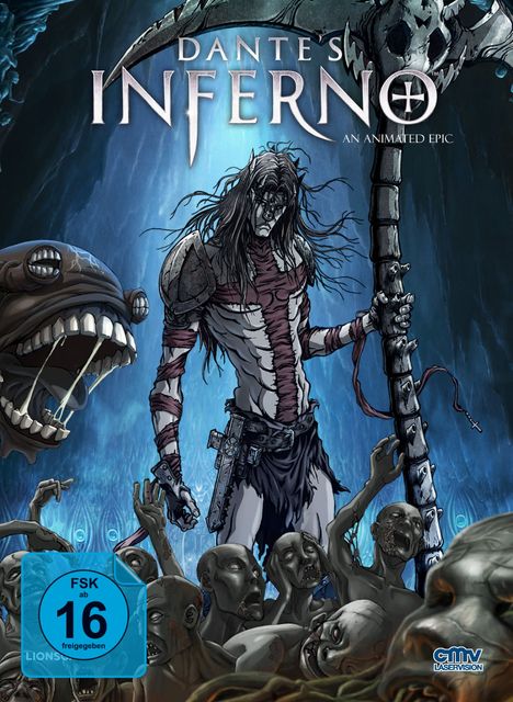 Dante's Inferno (Blu-ray &amp; DVD im Mediabook), 1 Blu-ray Disc und 1 DVD