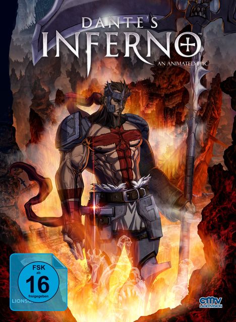 Dante's Inferno (Blu-ray &amp; DVD im Mediabook), 1 Blu-ray Disc und 1 DVD