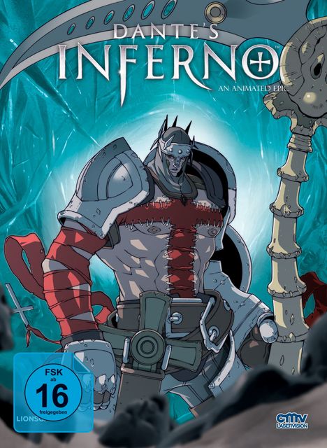 Dante's Inferno (Blu-ray &amp; DVD im Mediabook), 1 Blu-ray Disc und 1 DVD